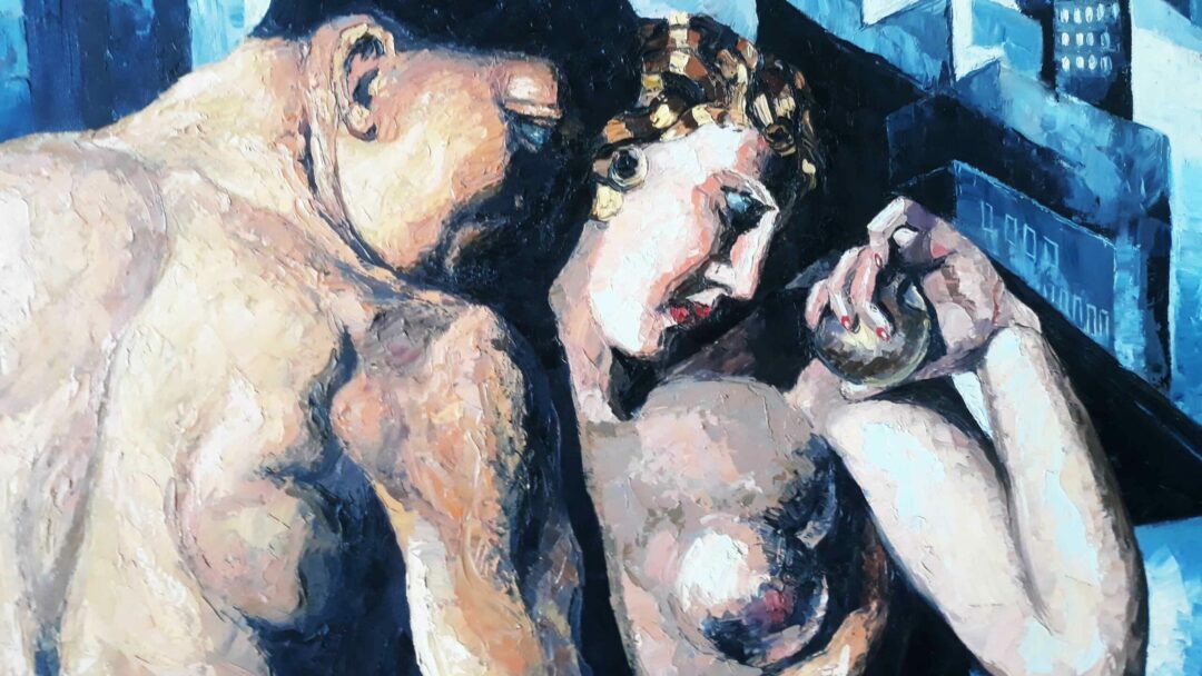 #103 - MAN & WOMAN - LEMPICKA REPLICA - Image 3