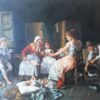 #131 - "Helping Mother" - Oil Painting inspired by Giovanni-Battista