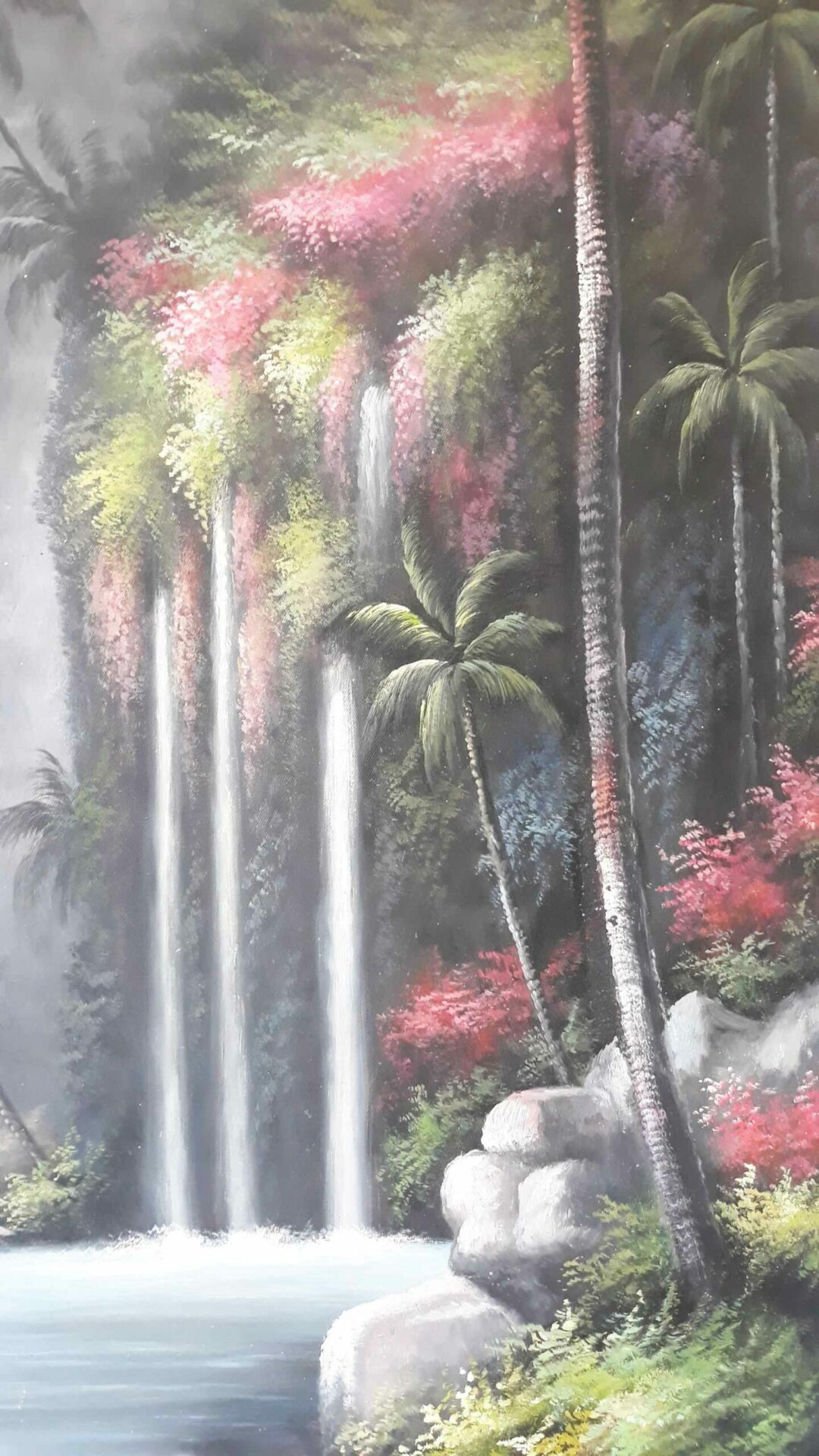 #180 - TROPICAL LANDSCAPE - Oil Painting - Image 4