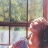 #422 - BEAUTIFUL WOMAN WITH GITAR - Oil Painting - Image 4