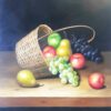 #452 - FRUITS BASKET - Oil Painting