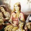 #700 - 10 LADIES OUTING - Oil Painting - Image 8