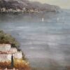 #708 - EUROPE GARDEN VIEW TO THE SEA - Oil Painting - Image 10
