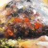 #750 - WOMAN LAYING ON A SOFA - Oil Painting - Image 6