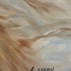#881 - A LADY STANDING - Oil Painting - Image 2