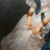 #881 - A LADY STANDING - Oil Painting - Image 4